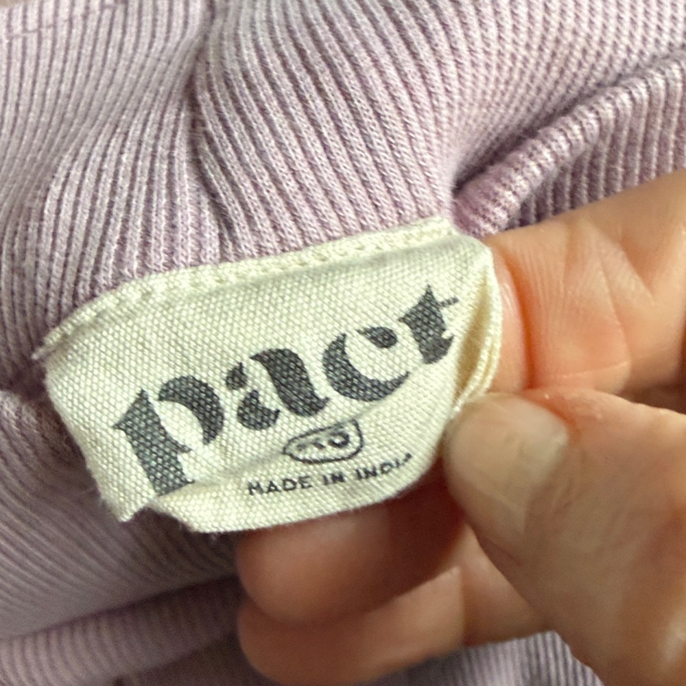 Pact Wide Leg Lounge Pants Lavender Haze XS - Picture 5 of 6